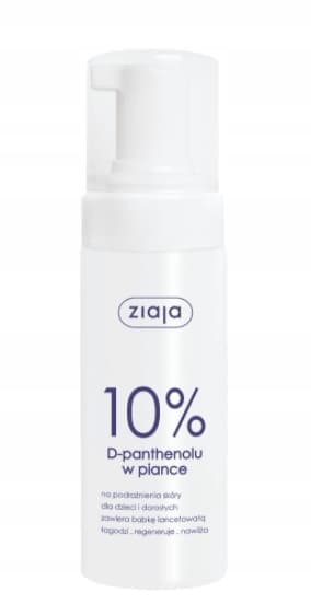 Ziaja, 10% D-panthenol i skummende hudpleje til børn og voksne, 150 ml
