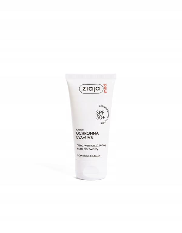 Solcreme Ziaja Med SPF 50+ med anti-rynke effekt, 50 ml