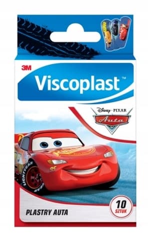 MediBand, 10-pack Självhäftande Plåster i Viscoplast-kvalitet