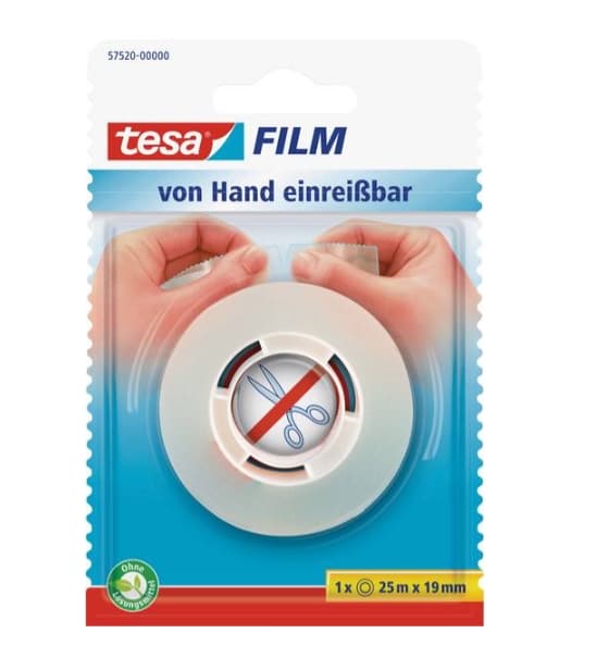 Høj Kvalitet Selvklæbende Tape - Tesa Klæbebånd, 1 Stk.