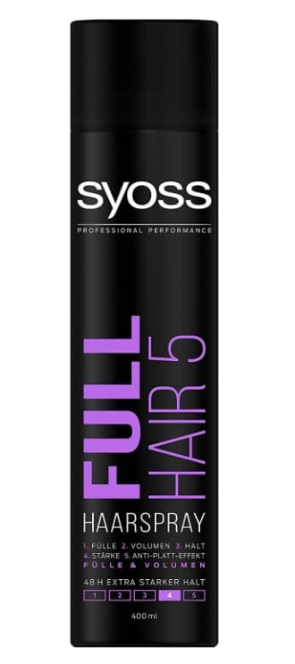Syoss, Full Hair 5, Hårspray 400 ml