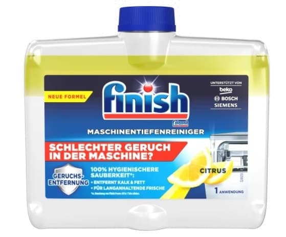 Citronduftende finish, Opvaskemiddel til opvaskemaskiner, 250 ml