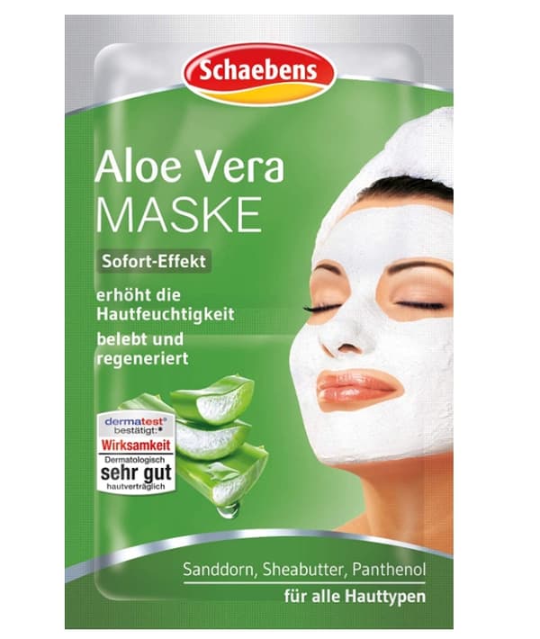 Schaebens Svensktillverkad Aloe Vera Ansiktsmask, 10ml
