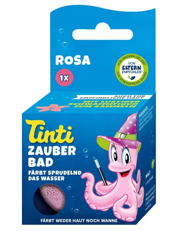 Kreativ Badfärg för Barn Tinti, 40g - Hållbar och Lekfull Färgupplevelse för Badet
