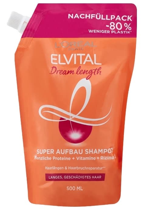 Elvital Drømlængde - Shampoo med ekstra pleje, 500ml