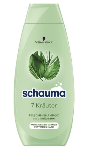 Schauma, 7 yrtin shampoot, 400 ml