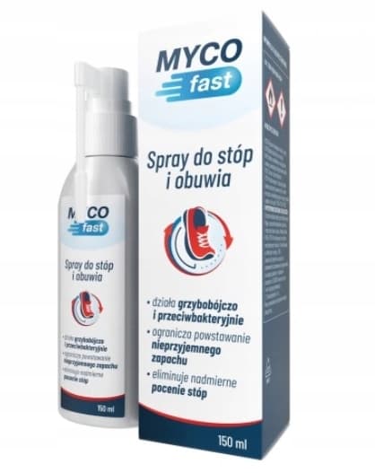 Fotsprays mot fotsvamp & dålig lukt - MYCOfast 150 ml