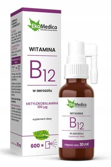 Vitamin B12 i aerosolform, 30 ml