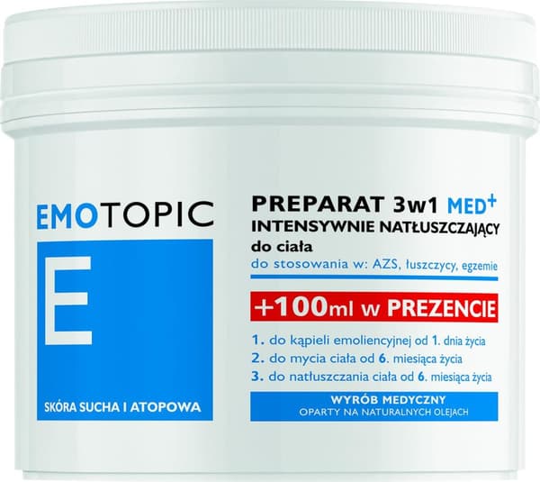 Emotopic Intensiv Fuktgivande 3-i-1 Produkt 500 ml