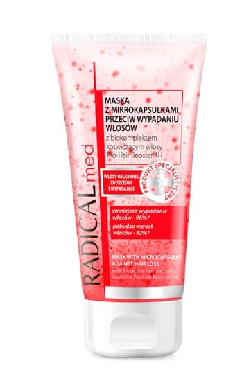 Radical Med Hårmaske med Mikrokapsler mod Hårtab - 200 ml