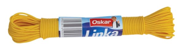 Tørresnor til tøj OSKAR, 20m - Holdbar og praktisk tørresnor til tørring af tøj med en længde på 20 meter. Ideel til daglig brug derhjemme.