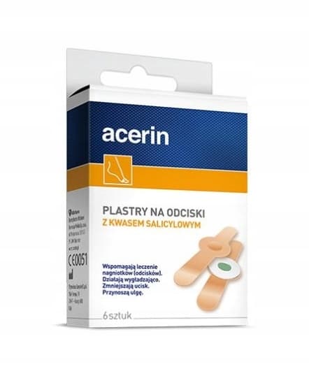 Acerin Plåster, 6 stycken