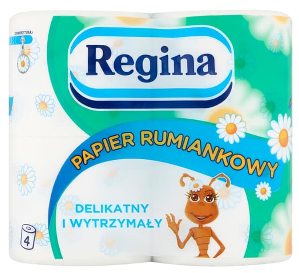 Regina Kamillete Toiletpapir, 4 ruller
