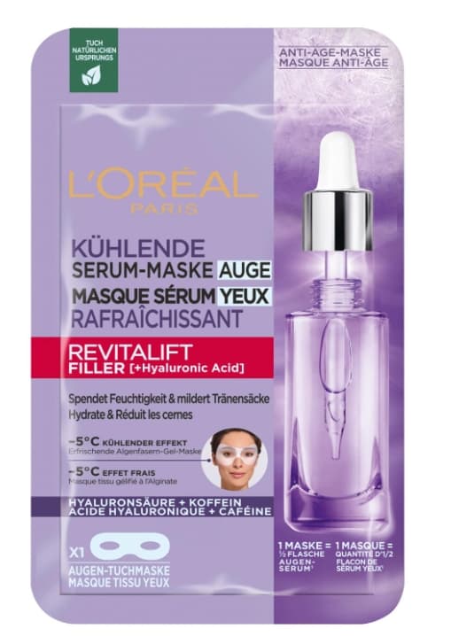 L'Oreal Revitalift Ögonmask - Effektiv återfuktning för ögonkonturen. Bevara ungdomlig hud med denna tyska produkt.