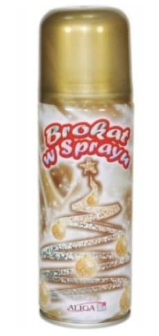 Guld Spray Brokat, 250 ml