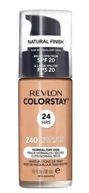 Revlon ColorStay Foundation Medium Beige 240, Langvarig Makeup 30ml