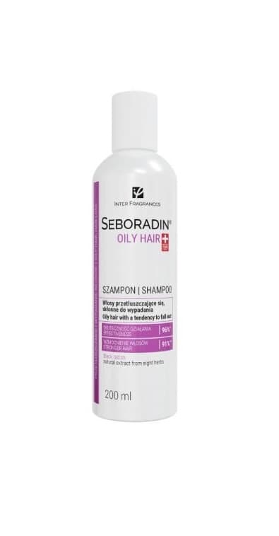 Seboradin, Kun Hår Shampoo til Fedtet og Hårtab, 200 ml
