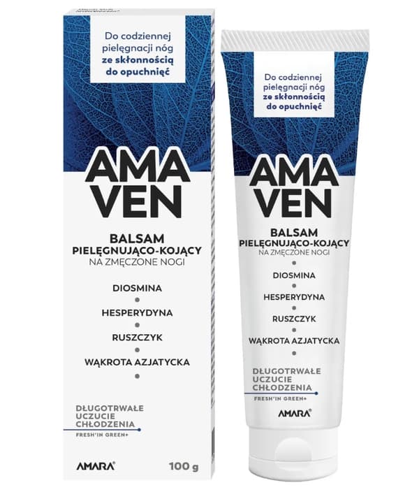 Beroligende balsam til trætte fødder - Amaven, 100g