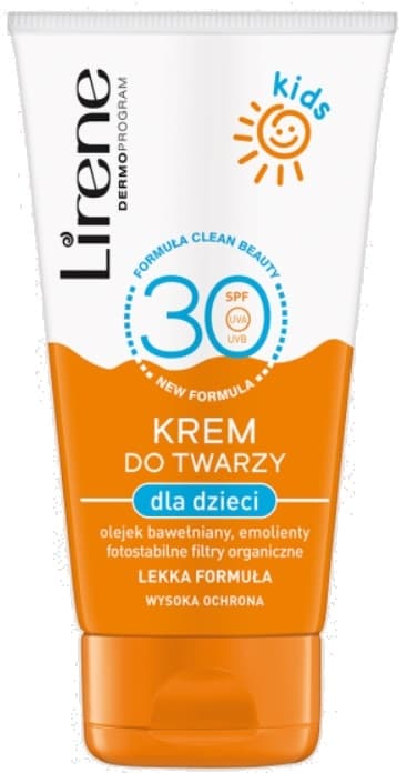 Lirene Barnansiktskräm SPF 30, 50 ml