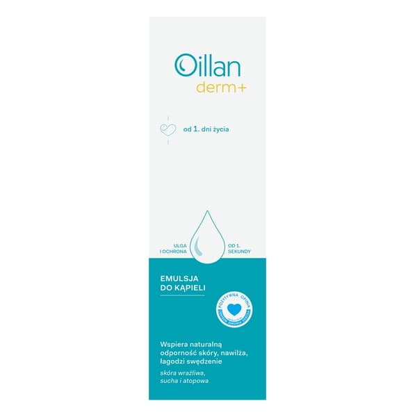 Oillan Derm+ Bademulsion, 400 ml