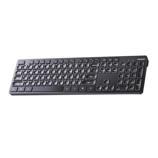 Ugreen KU004 90875 Kabel-tilsluttet Tastatur 1,5m til Windows/MacOS - Sort