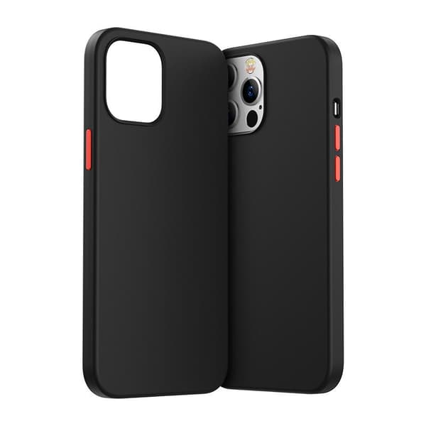 Joyroom Farve Serie Beskyttende Cover til iPhone 12 Mini Sort (JR-BP798)