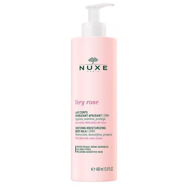 Nuxe Very Rose Fugtgivende Bodylotion, 400 ml