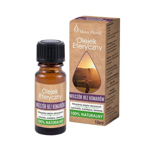 Vera Nord Naturlig Duftolie Aftenglæde, Myggefri, 10 ml