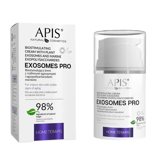 Apis Exosomes Pro Biostimulerande Kräm med Växtbaserade Exosomer, 50 ml