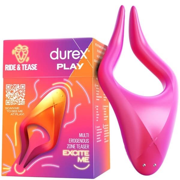 Durex Play Ride & Tease Multi Stimulator for Erogene Zonister