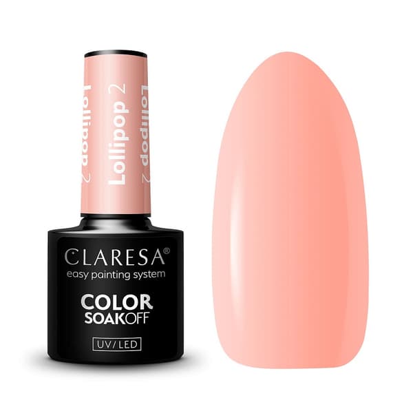 Claresa Soak Off UV/LED Lollipop Gellack 2,5 g