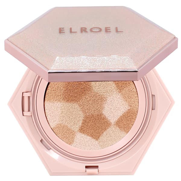 Elroel Kompakt Pudepude Foundation Reparerende 21 Lys Beige, 12,5 g