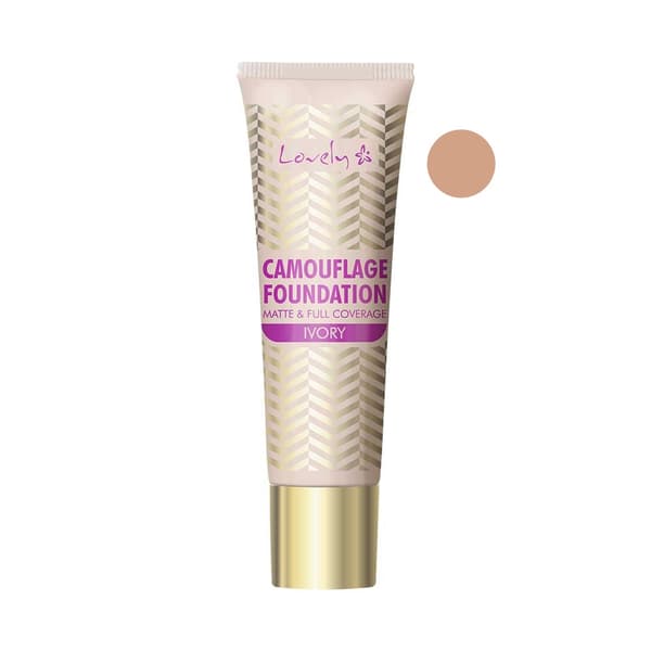 Flot Camouflage Foundation, Dækkende Ansigtspudder 3 Ivory, 25 g