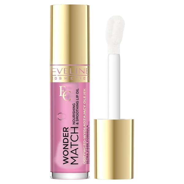 Eveline Kosmetik Wonder Match Læbeolie 02 Delicate Rose, 5 ml