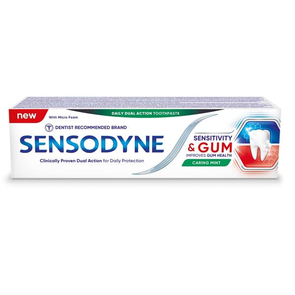 Sensodyne Herkkyys & Ikenet Fluoritahna Mintunmakuinen, 75 ml