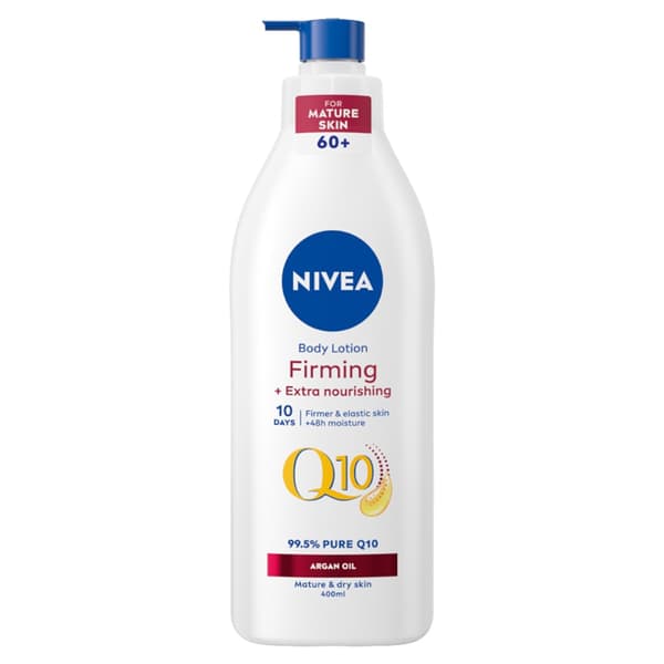 Nivea Q10 Firmnings + Närande Kroppsbalsam med Pump, 400 ml