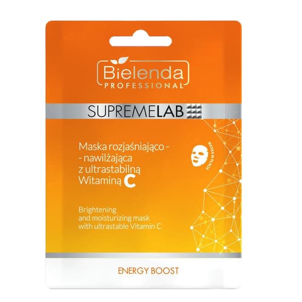 Bielenda Professionel Lysnende & Fugtgivende Maske med Ultrastabil C-Vitamin