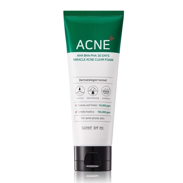 Some By Mi AHA.BHA.PHA Mirakel Akne Rensende Ansigtskum, 100 ml
