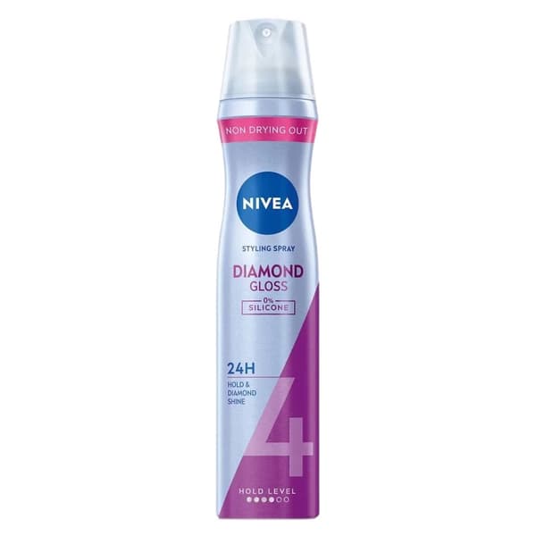 Nivea Diamond Gloss Hårspray, 250 ml