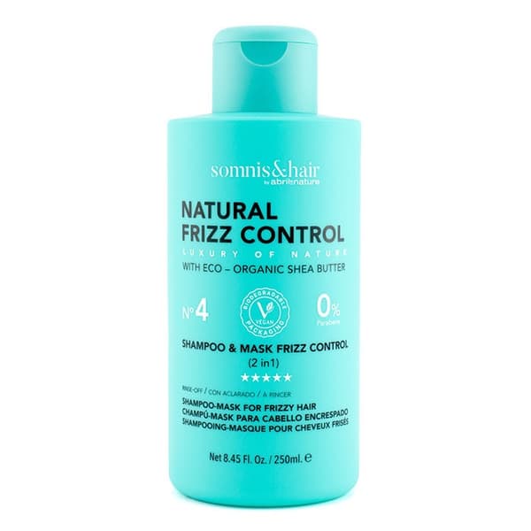 Somnis&Hair Luonnollinen Kiharoiden Hallinta Shampoo ja Hiustenhoitomaski 2in1, 250 ml