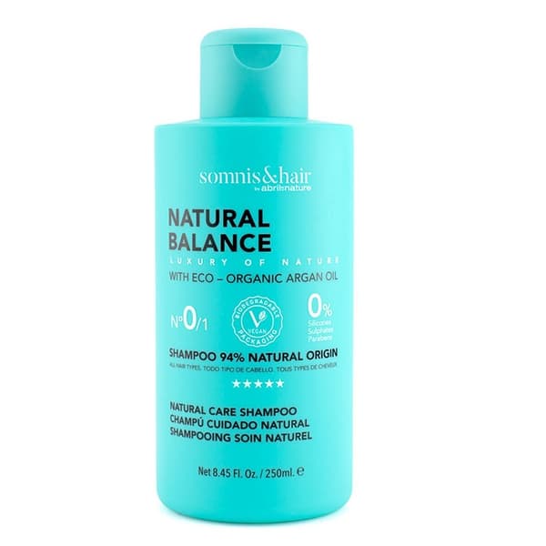 Somnis&Hair Naturlig Balance Shampoo til Hår, 250 ml