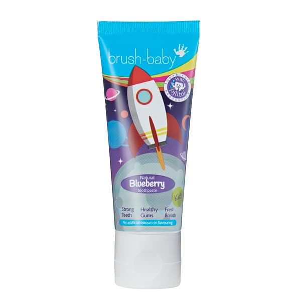 Brush-Baby Lasten Hammastahna Mustikka 3+ vuotta, 50 ml