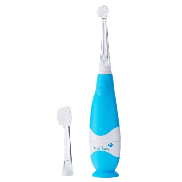 Brush-Baby BabySonic Elektrisk Tandbørste til Børn i Alderen 0-3 år Blå
