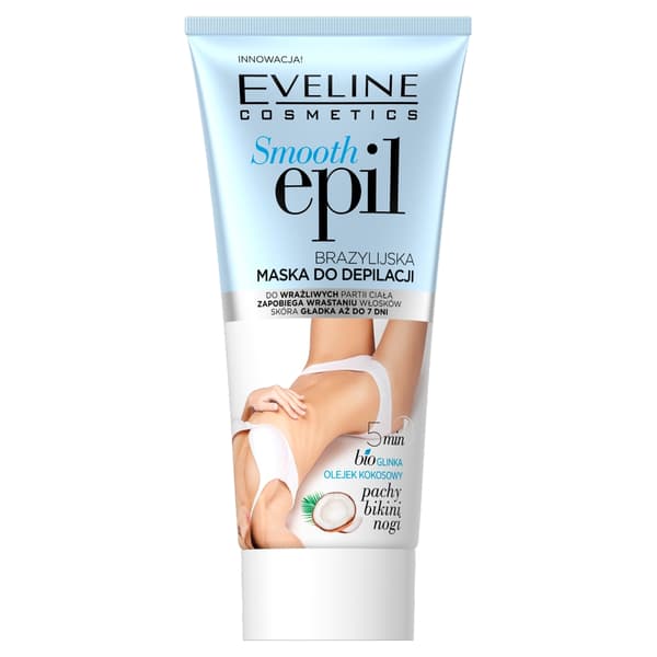 Eveline Cosmetics Smooth Epil Brasiliansk Depilationsmask, 175 ml