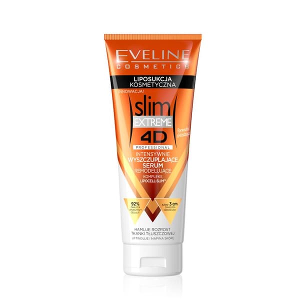 Eveline Kosmetiikka Slim Extreme 4D Tehokas Kiinteyttävä Vartaloseerumi 250 ml