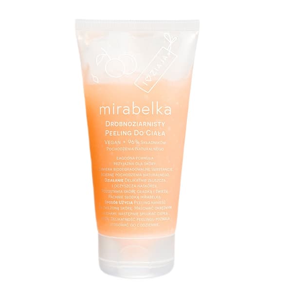 Ziaja Mirabellenskrub til kroppen, fin kornet, 160 ml