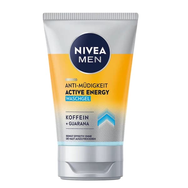 Nivea Men Active Energy Ansigtsvask Gel, 100 ml
