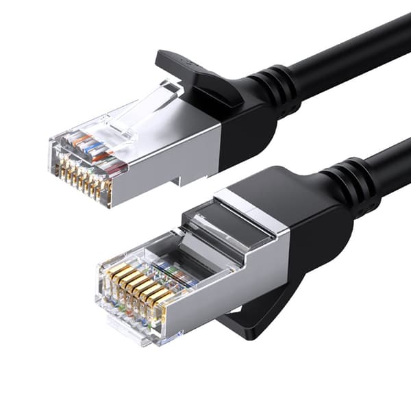 Ugreen NW101 50194 Ethernet Kabel Cat 6 U/UTP Rund 5m - Sort