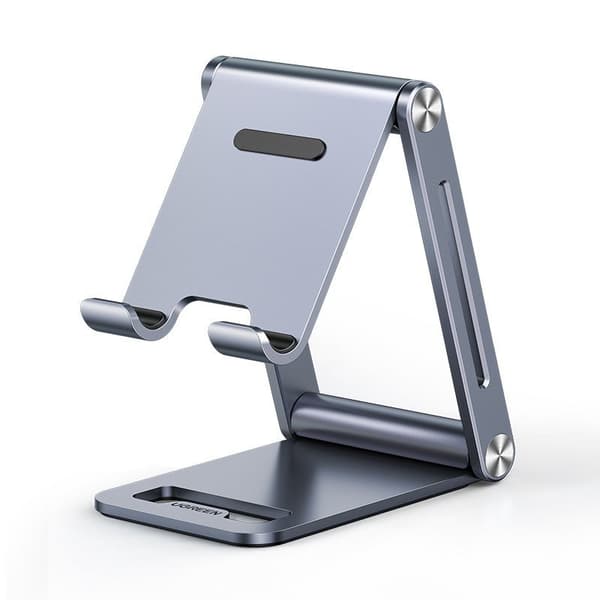 Ugreen Hopfällbart Aluminiummetall Stativ för Telefon och Surfplatta Grå (LP263 80708)