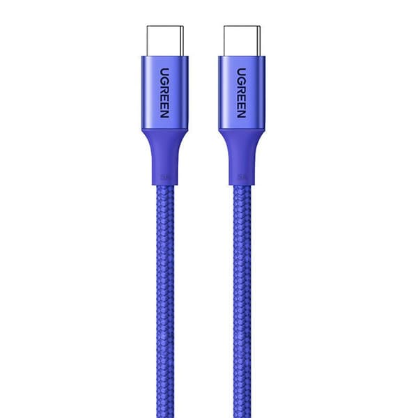 Ugreen US316 Kabel USB-C till USB-C 100W PD 1m Blå